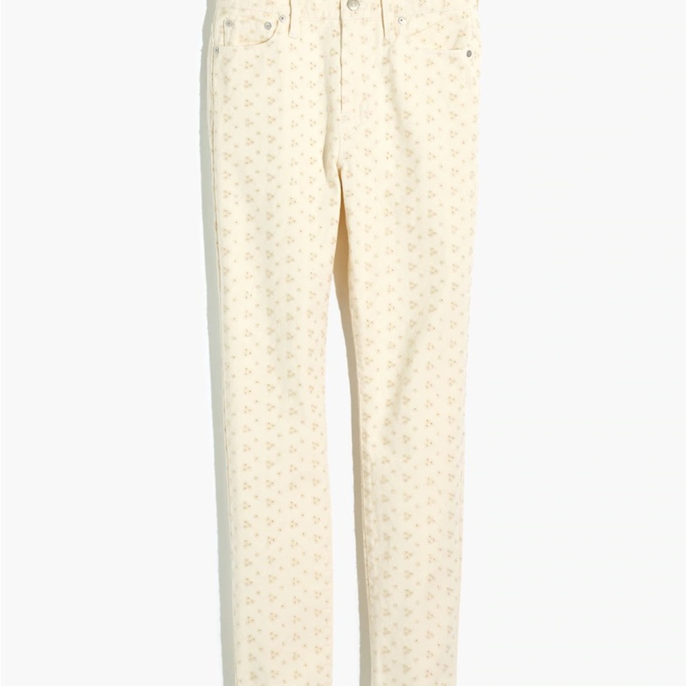 Madewell Perfect Vintage Jean Embroidered Eyelet Edition 25